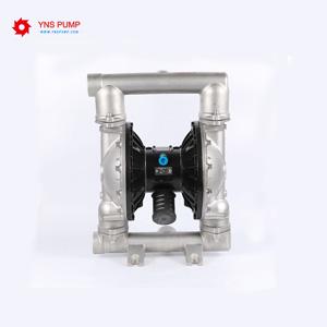 Portable Stainless Steel Pneumatic Diaphragm Pump with Teflon Diaphragm